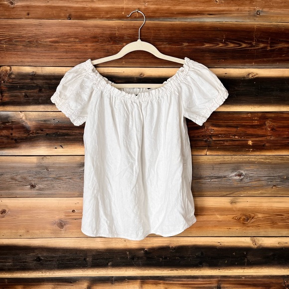 Boho White Top - Picture 6 of 7